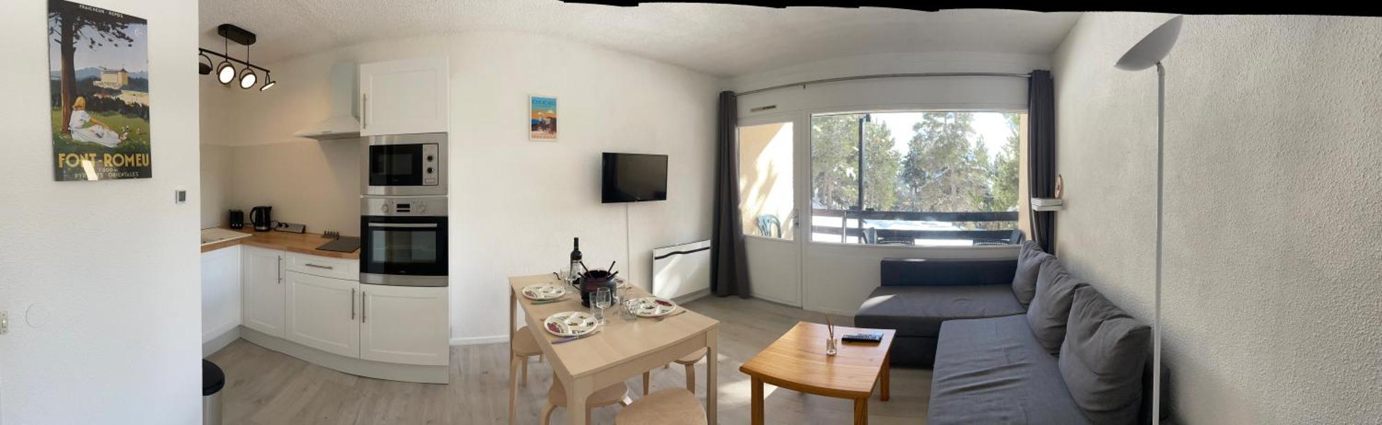 Joli Studio Pres De La Foret Font-Romeu-Odeillo-Via Exteriér fotografie